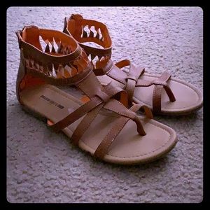 Summer gladiator sandals
